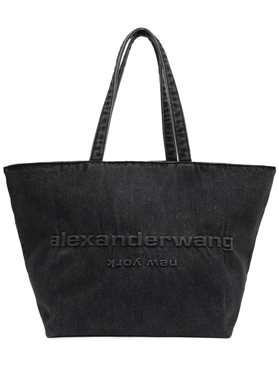 Сумка текстильная ALEXANDER WANG 20125T30T Серый  Фото 2