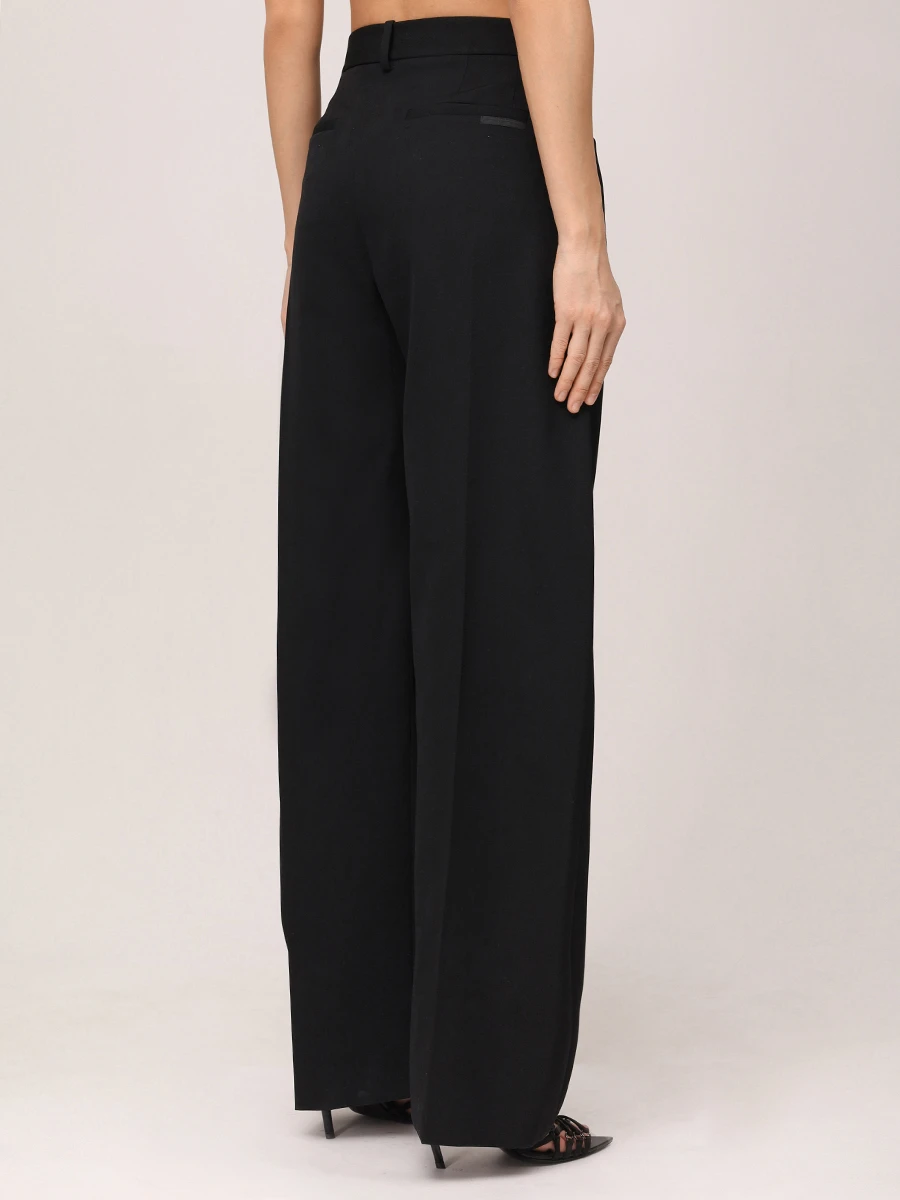 Брюки шерстяные ALEXANDER WANG 1WC1254783 001 Черный  Фото 3