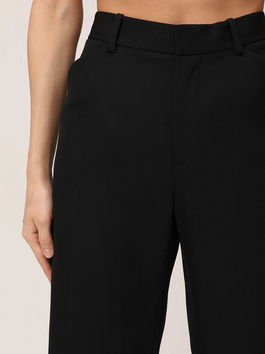 Брюки шерстяные ALEXANDER WANG 1WC1254783 001 Черный  Фото 5