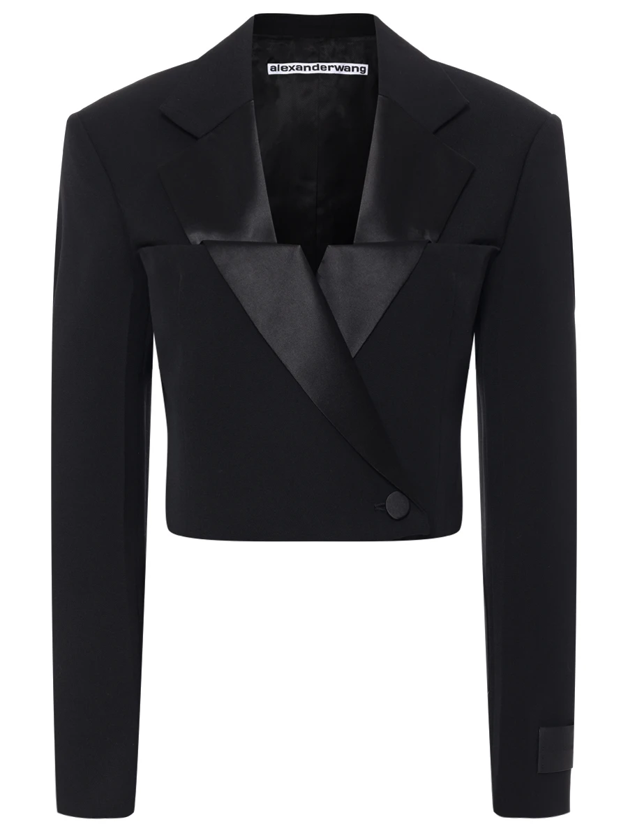 Жакет шерстяной ALEXANDER WANG 1WC1252638 001 Черный 