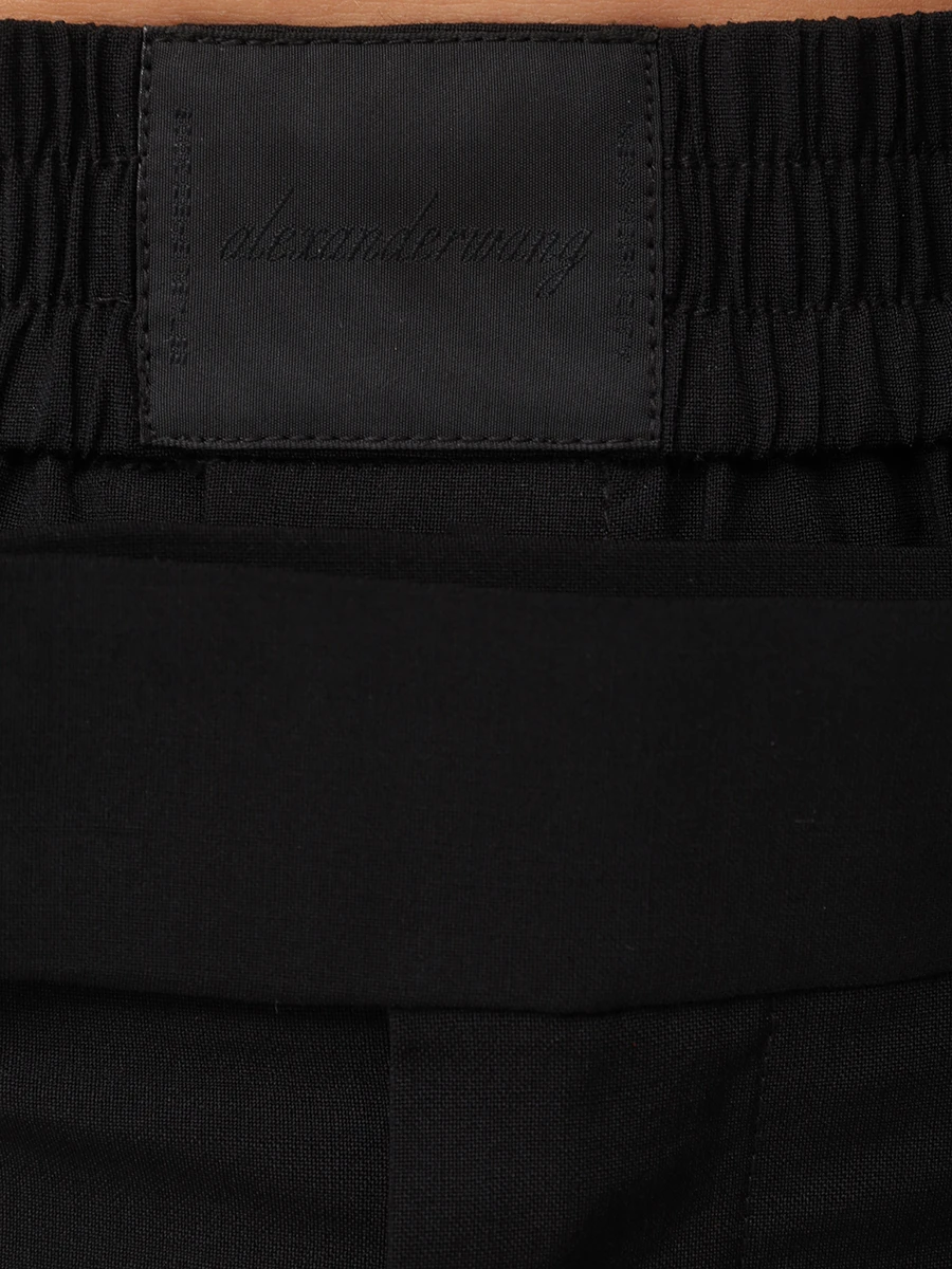 Брюки шерстяные ALEXANDER WANG 1WC1254784 001 Черный  Фото 6