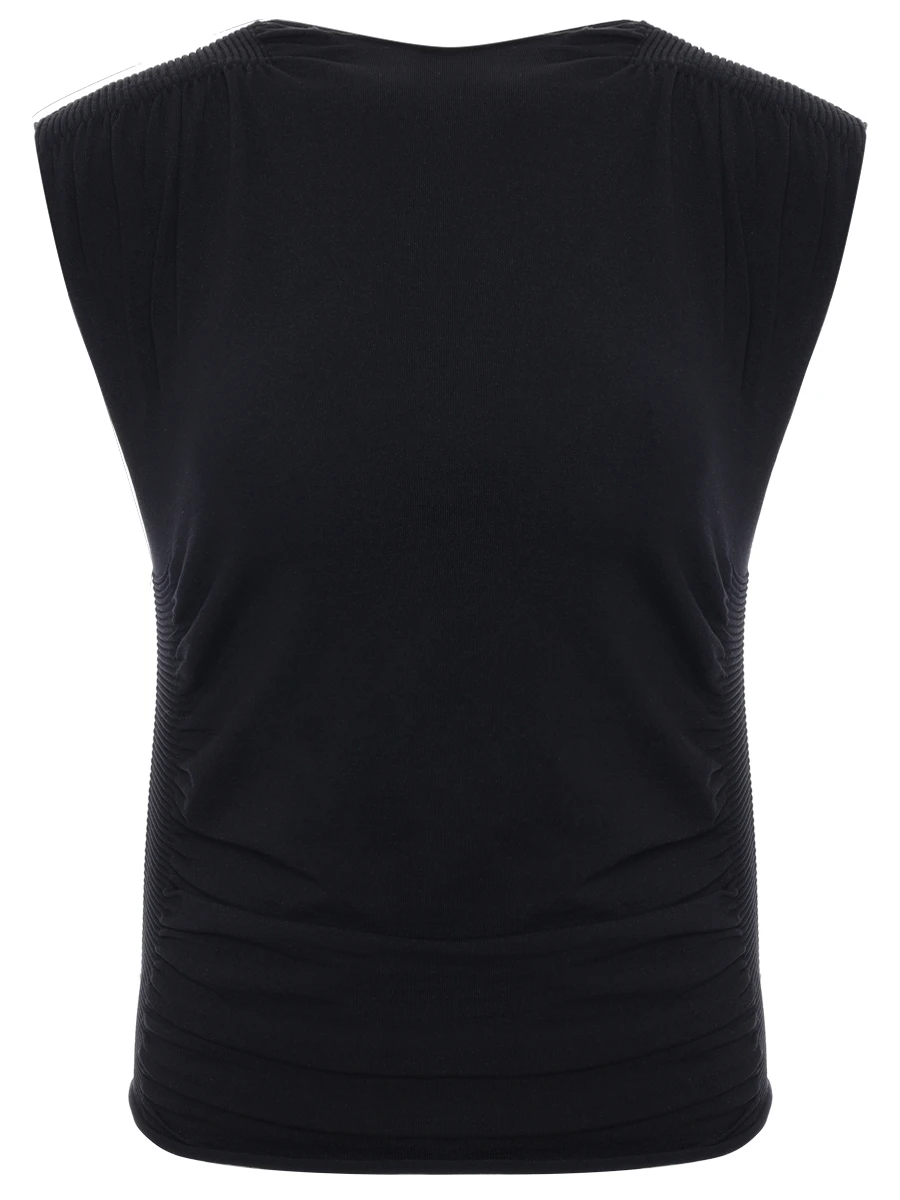 

Топ однотонный, Черный, 1KC1251032 001