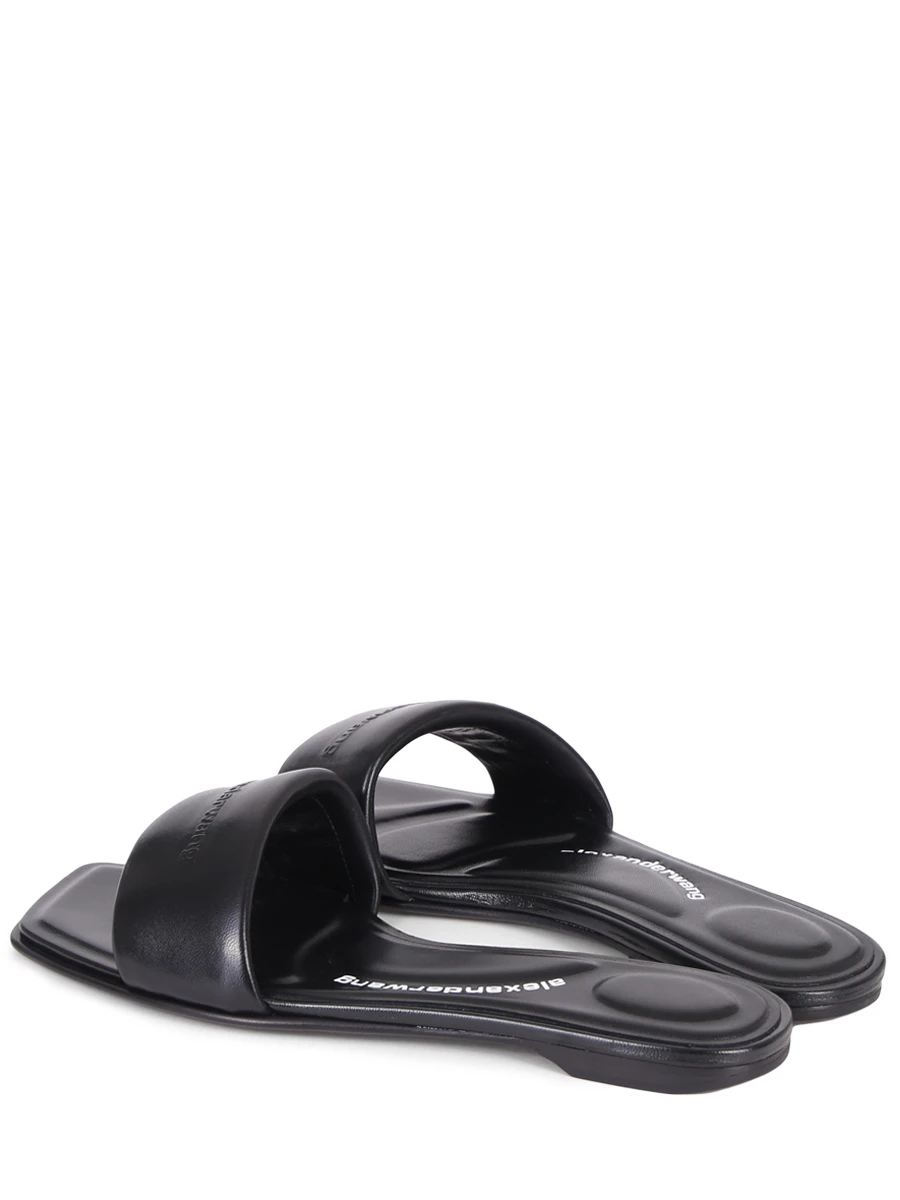 

Шлепанцы кожаные, Черный, 30125S006 001