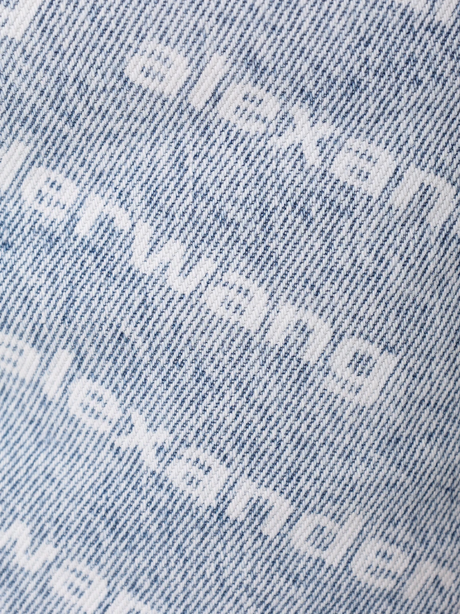 Шорты джинсовые ALEXANDER WANG 4DC2204781 270 Принт  Фото 6