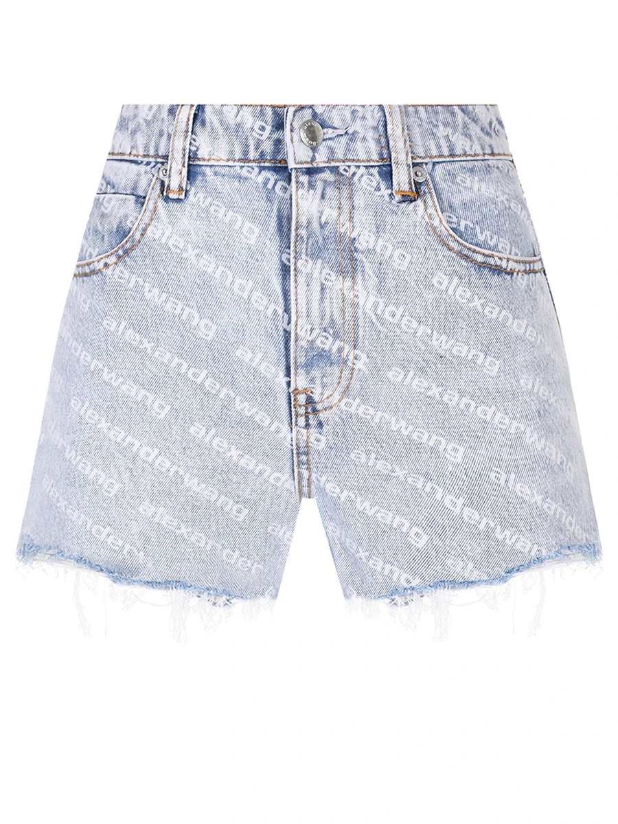 Шорты джинсовые ALEXANDER WANG 4DC2204781 270 Принт 