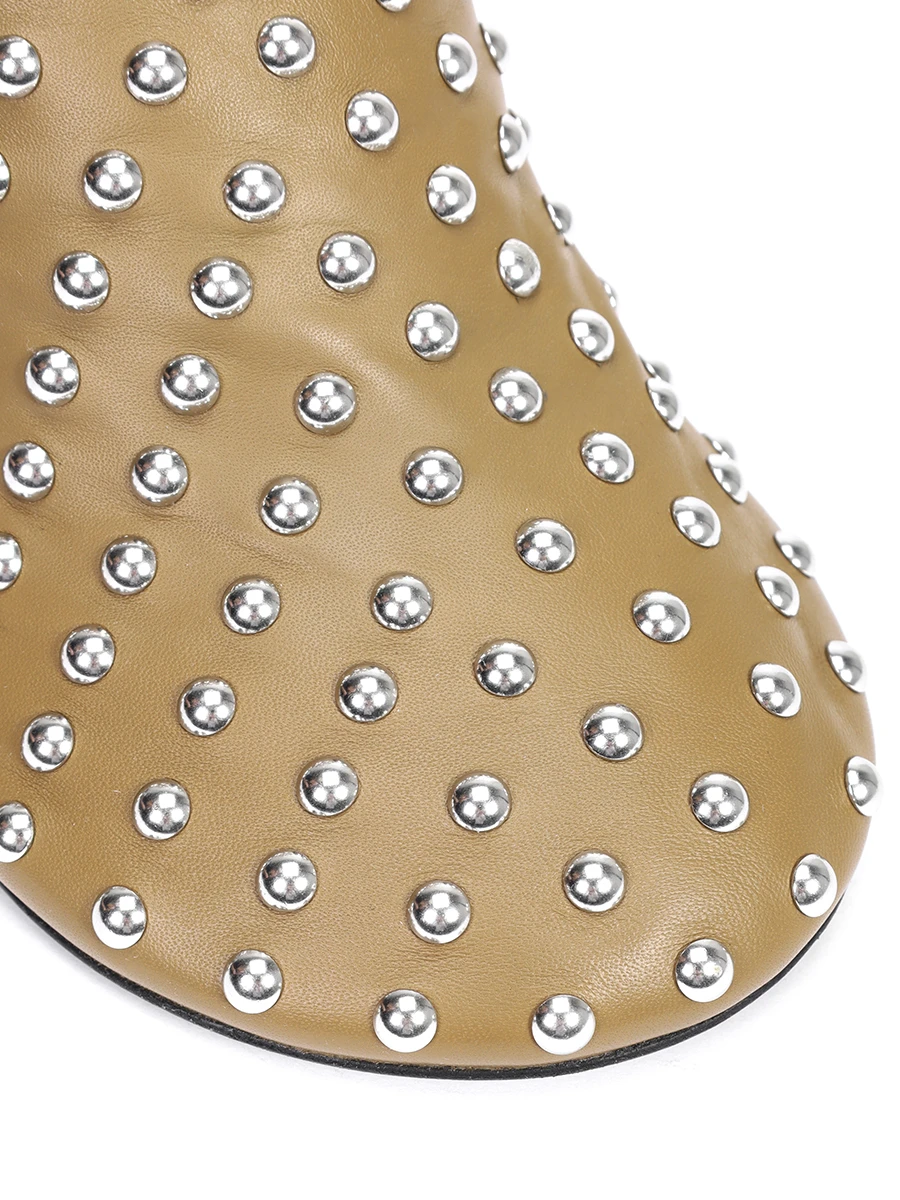 

Мюли кожаные, Хаки, J15WP0165 P8173 702