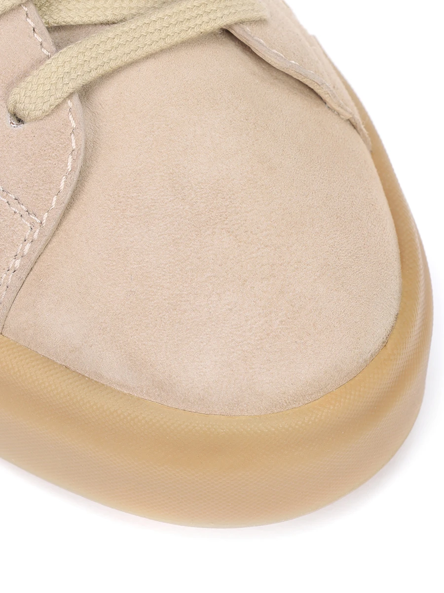 Кеды замшевые SANTONI MBGG22046FARTCKHM13 Бежевый  Фото 5