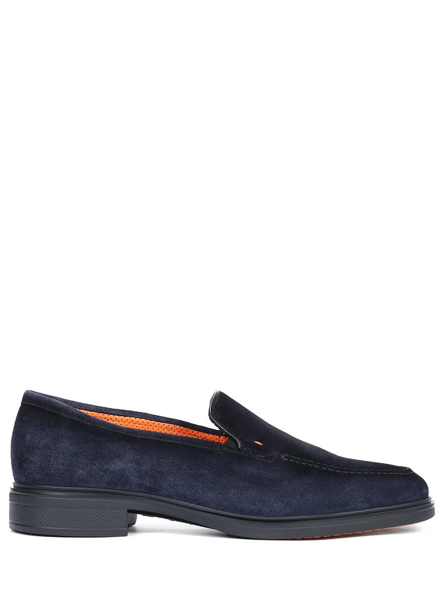 Лоферы замшевые Santoni