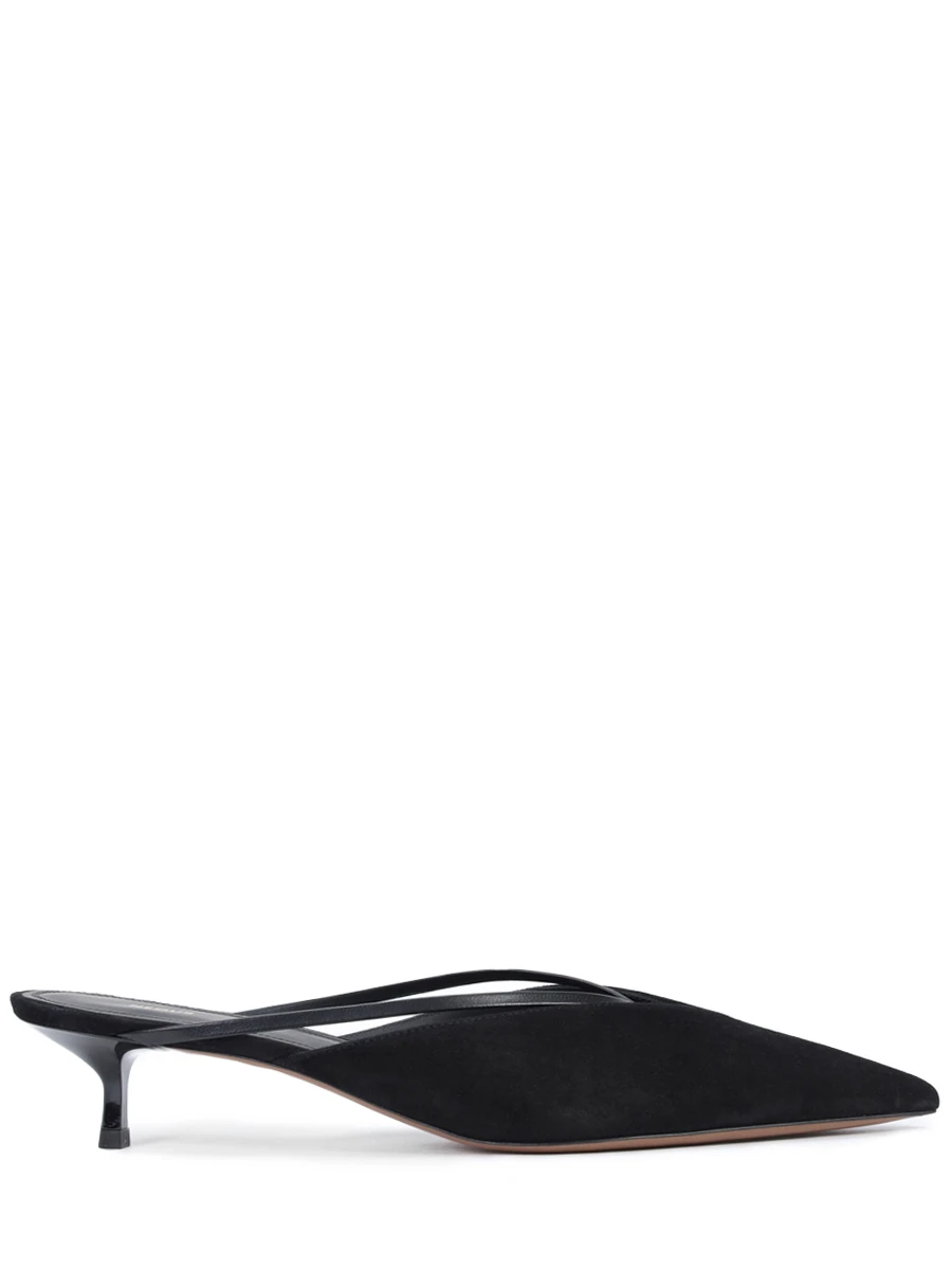 

Мюли замшевые, Черный, 00461B01N01