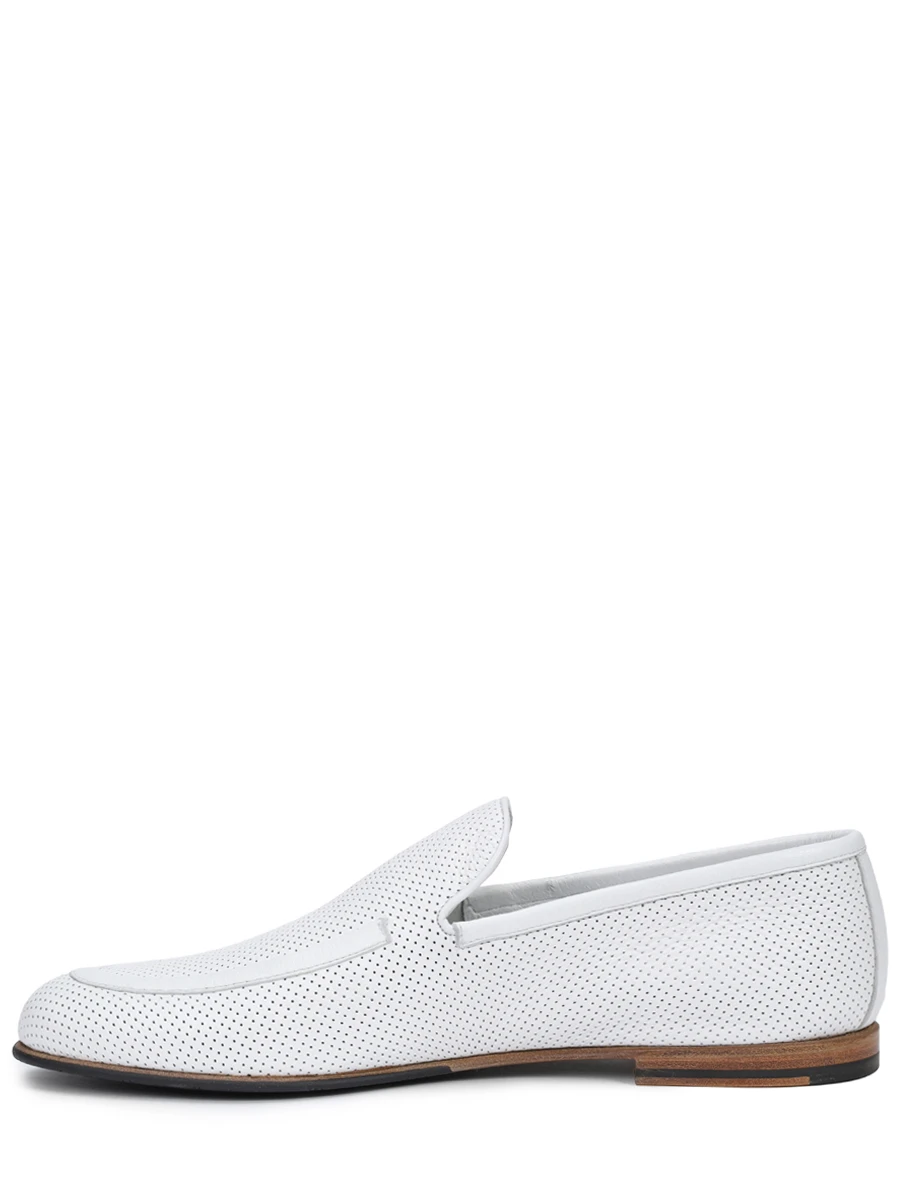 

Лоферы кожаные, Белый, 251U066.3