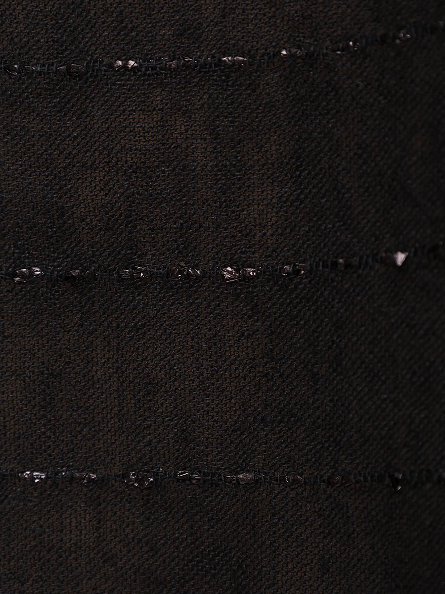 Топ льняной MAURIZIO W14081479 Черный  Фото 7