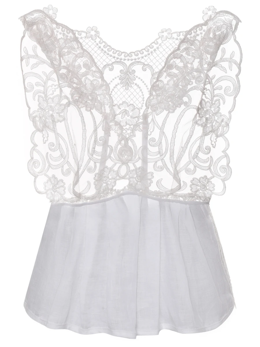 Топ из района MAURIZIO W08080679 Белый 