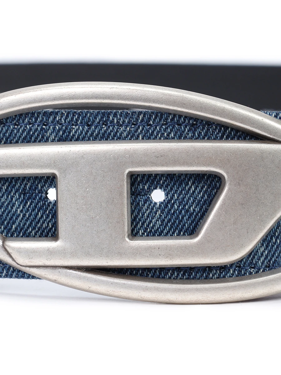 Ремень джинсовый DIESEL X08727-PR413-H3843 Деним  Фото 3