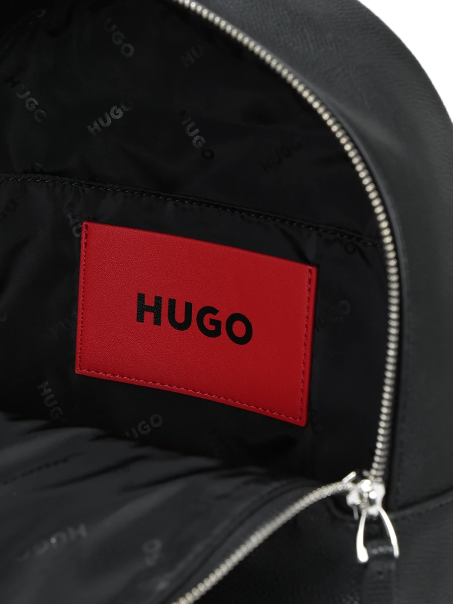 Рюкзак из экокожи Chris HUGO 50486979/001 Коричневый  Фото 4