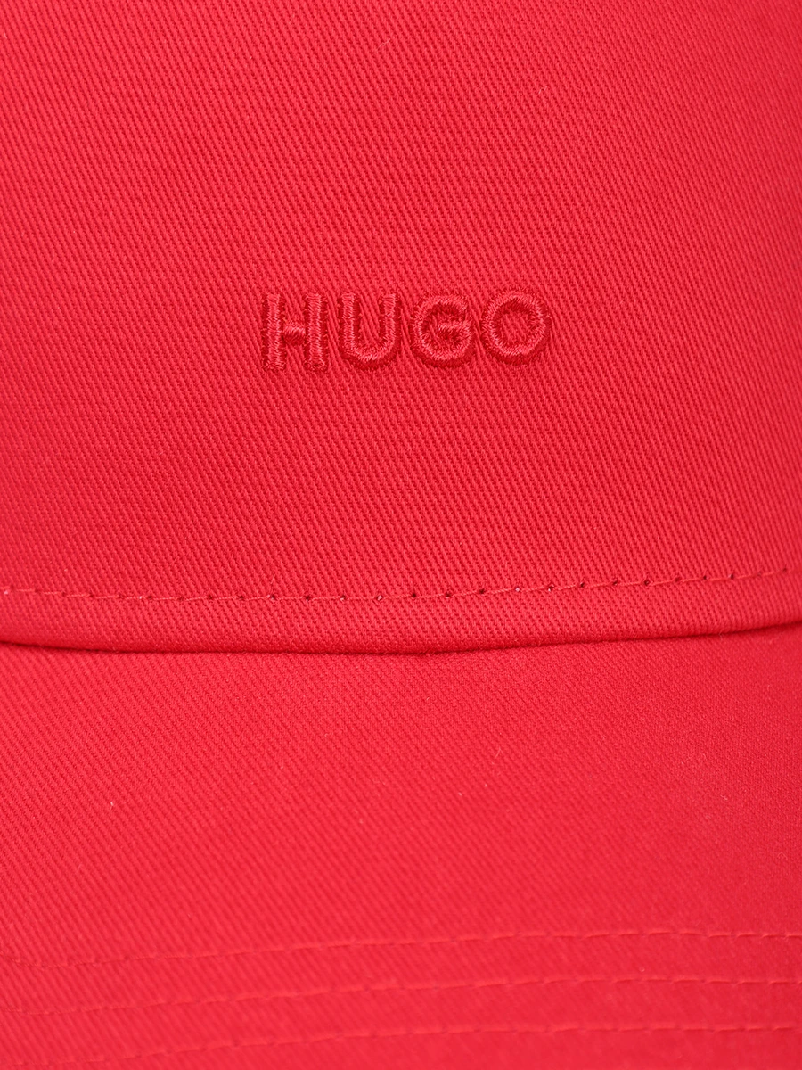 Бейсболка хлопковая HUGO 50519255/610 Красный  Фото 3