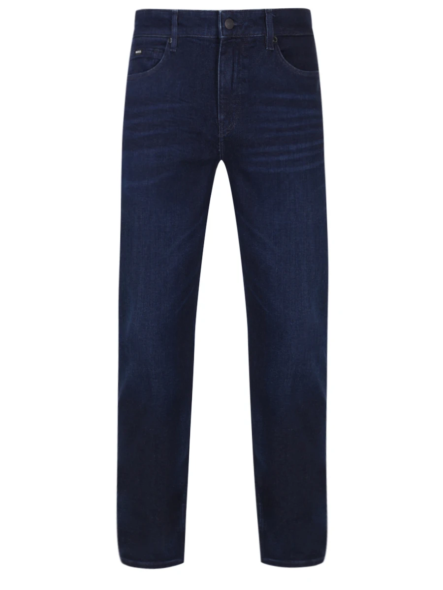 Джинсы Regular Fit хлопковые BOSS 50523240/415 Синий 