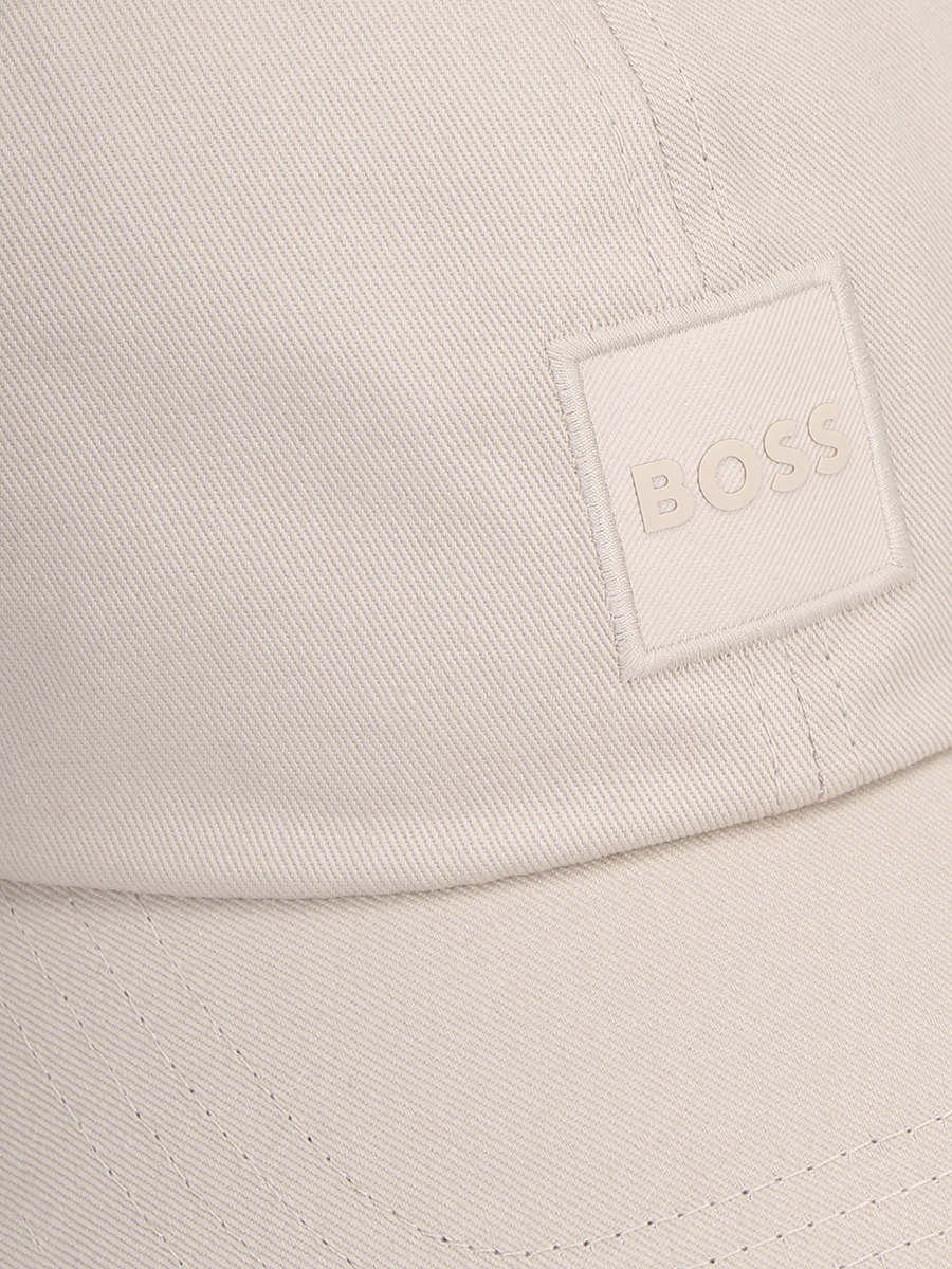 Бейсболка хлопковая BOSS 50535555/271 Бежевый  Фото 3