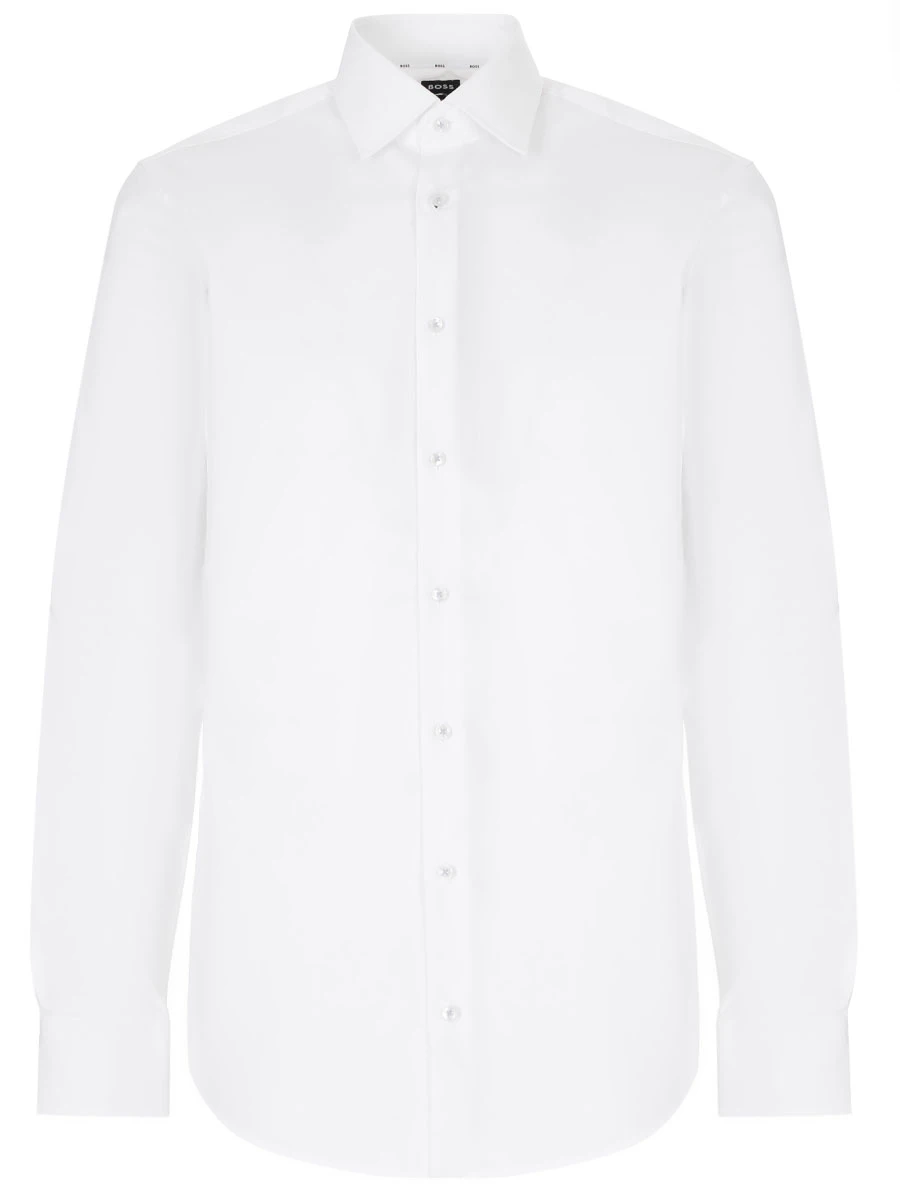 

Рубашка Regular Fit хлопковая, Белый, 50473265/100