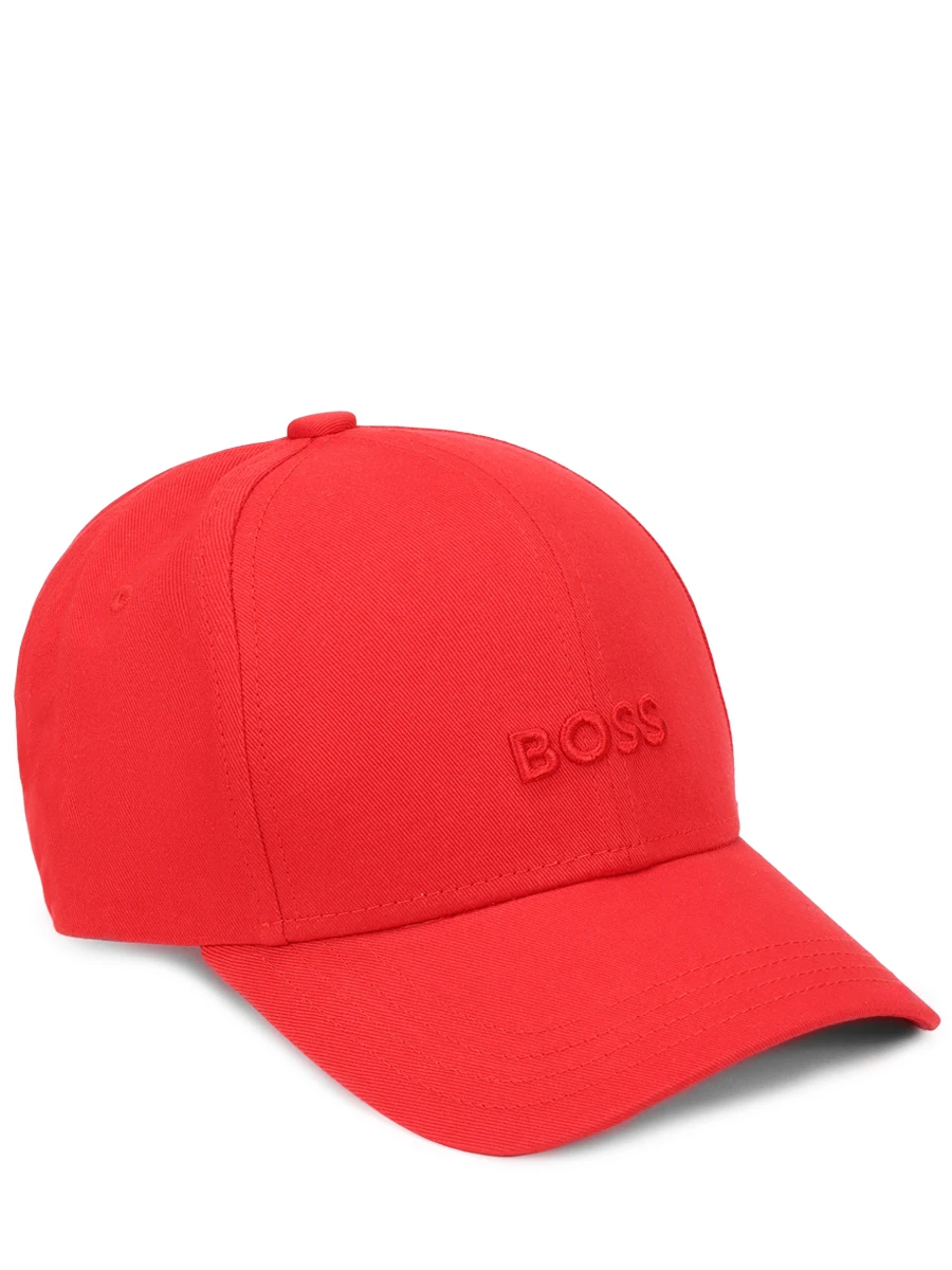 Бейсболка хлопковая BOSS 50519889/628 Красный 