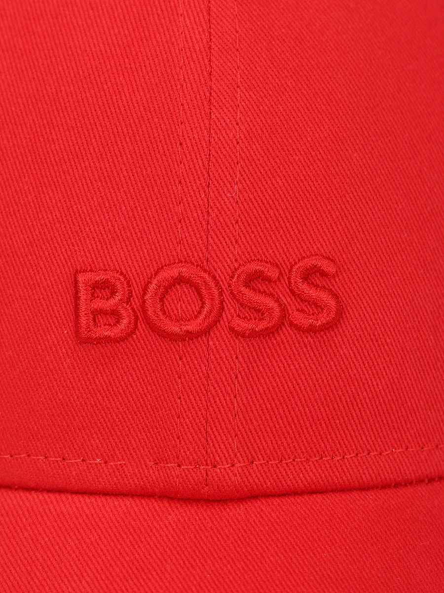 Бейсболка хлопковая BOSS 50519889/628 Красный  Фото 3