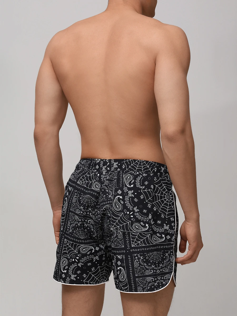 Шорты плавательные HUGO 50533795/002 Черный  Фото 3