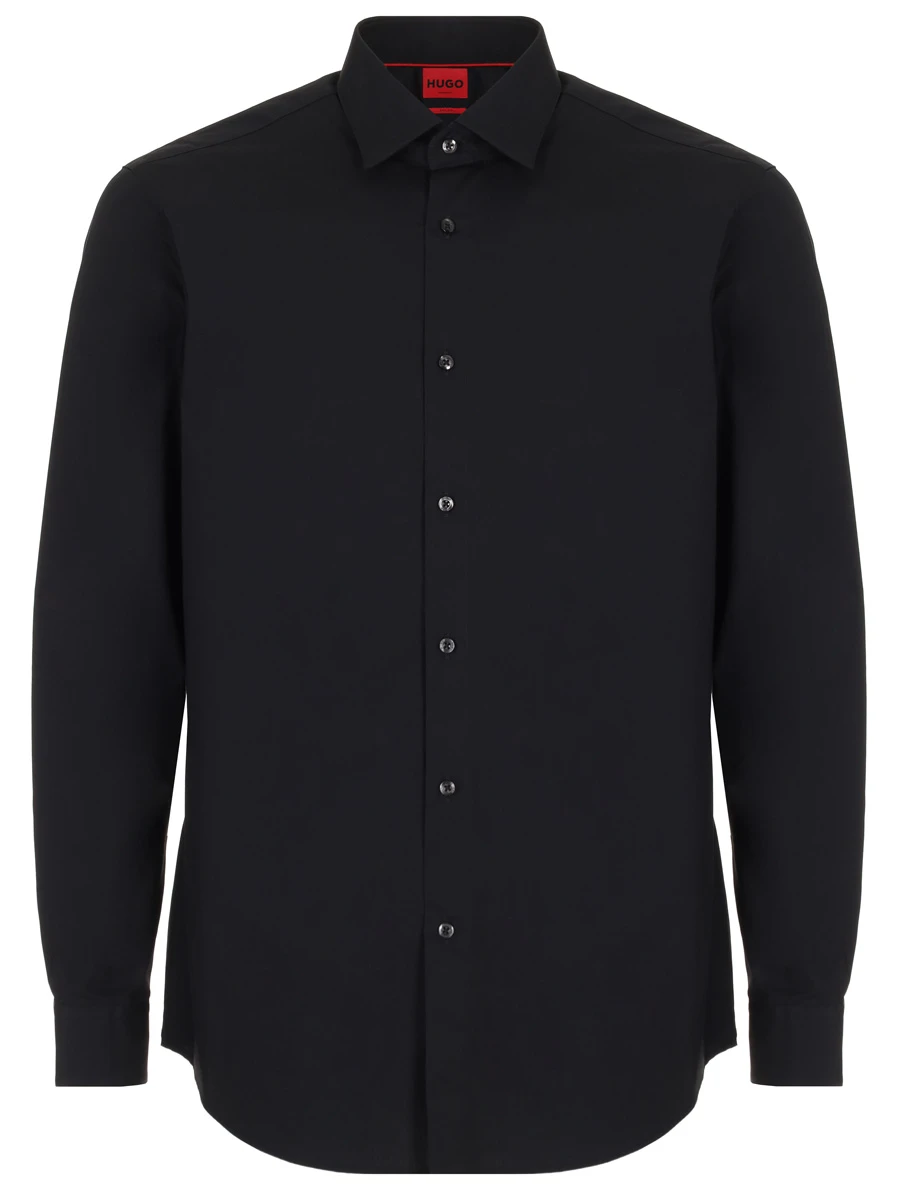 

Рубашка Modern Fit хлопковая, Черный, 50519812/001