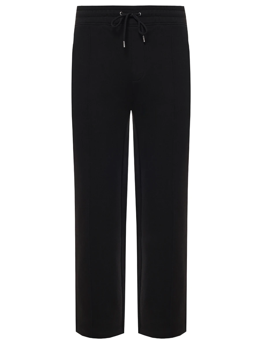 Брюки хлопковые HUGO 50530153/001 Черный 