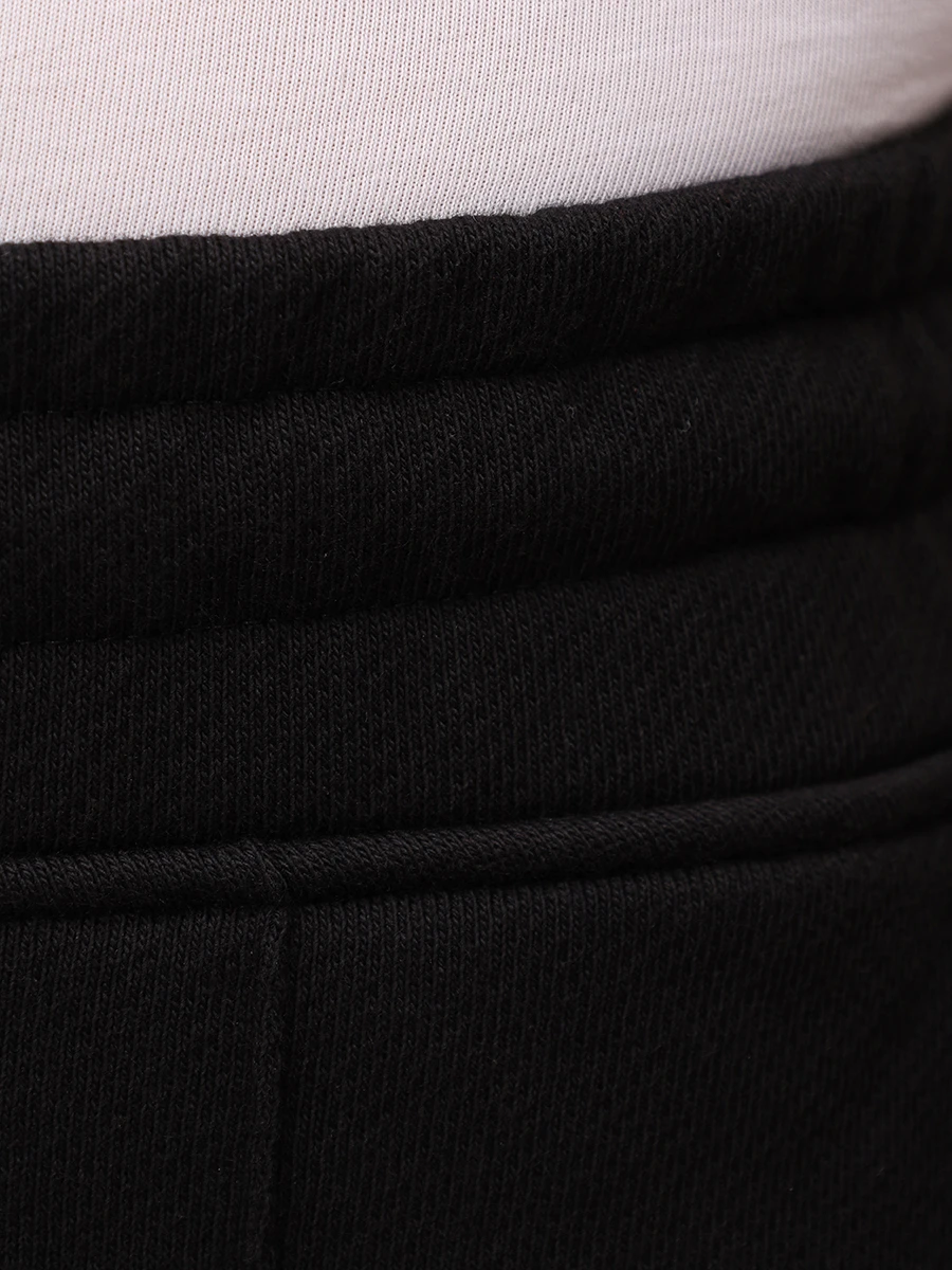 Брюки хлопковые HUGO 50530153/001 Черный  Фото 6