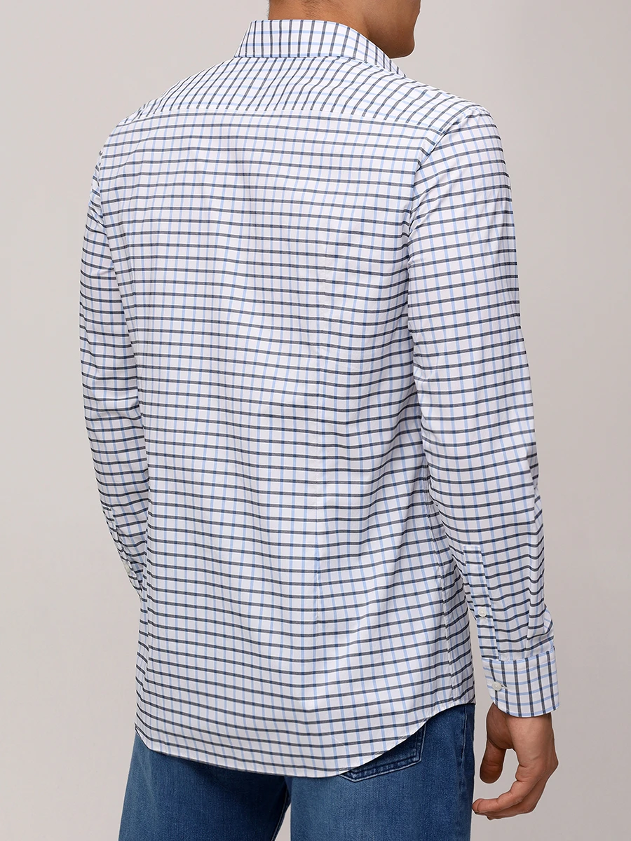 Рубашка Slim Fit BOSS 50535414/450 Голубой  Фото 3