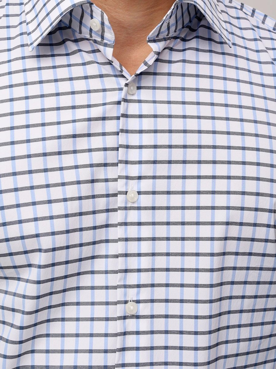 Рубашка Slim Fit BOSS 50535414/450 Голубой  Фото 6