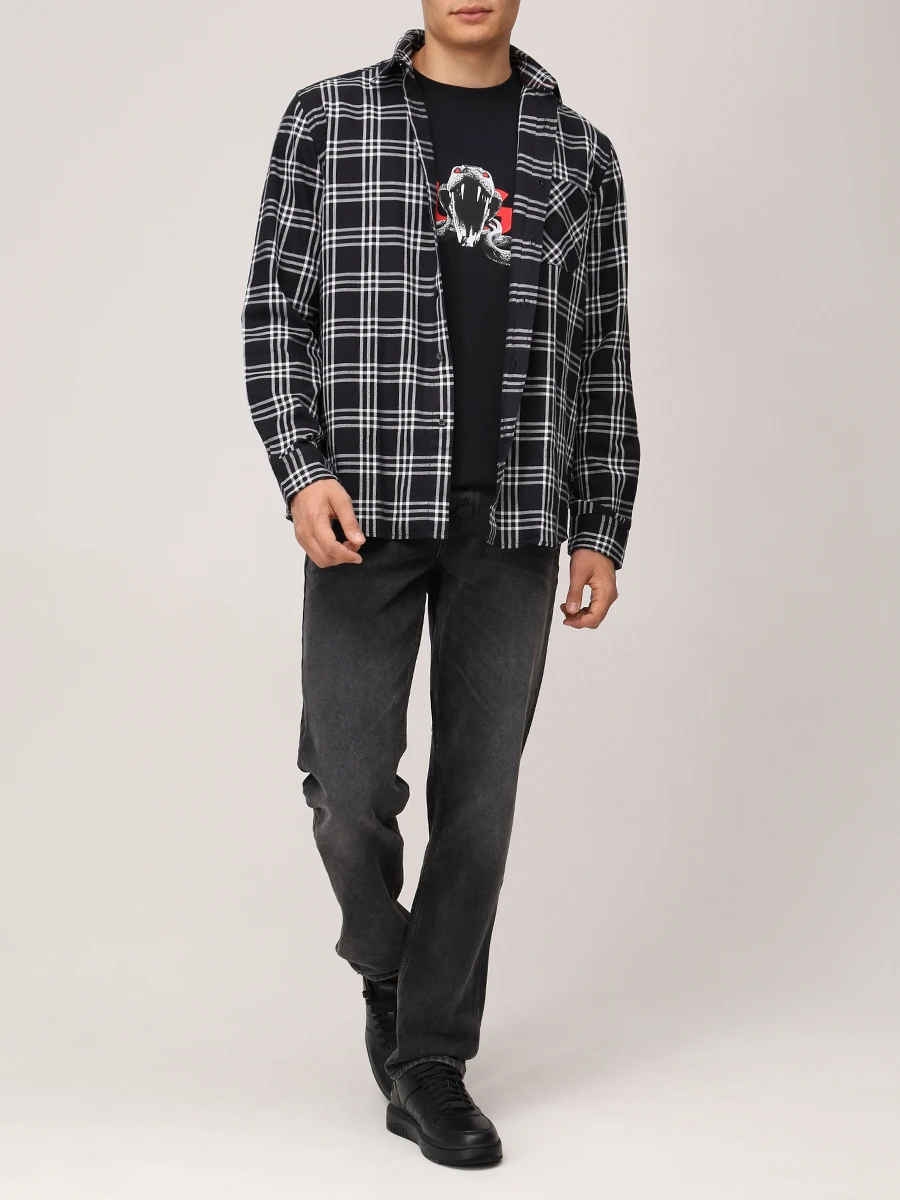 

Джинсы Regular Tapered Fit хлопковые, Серый, 50532553/006