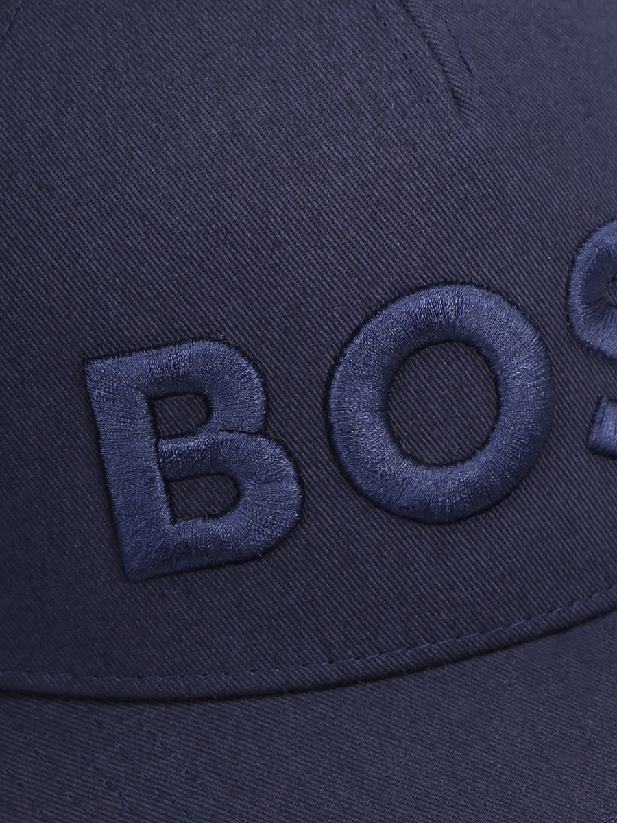 Бейсболка хлопковая BOSS 50536482/404 Синий  Фото 3