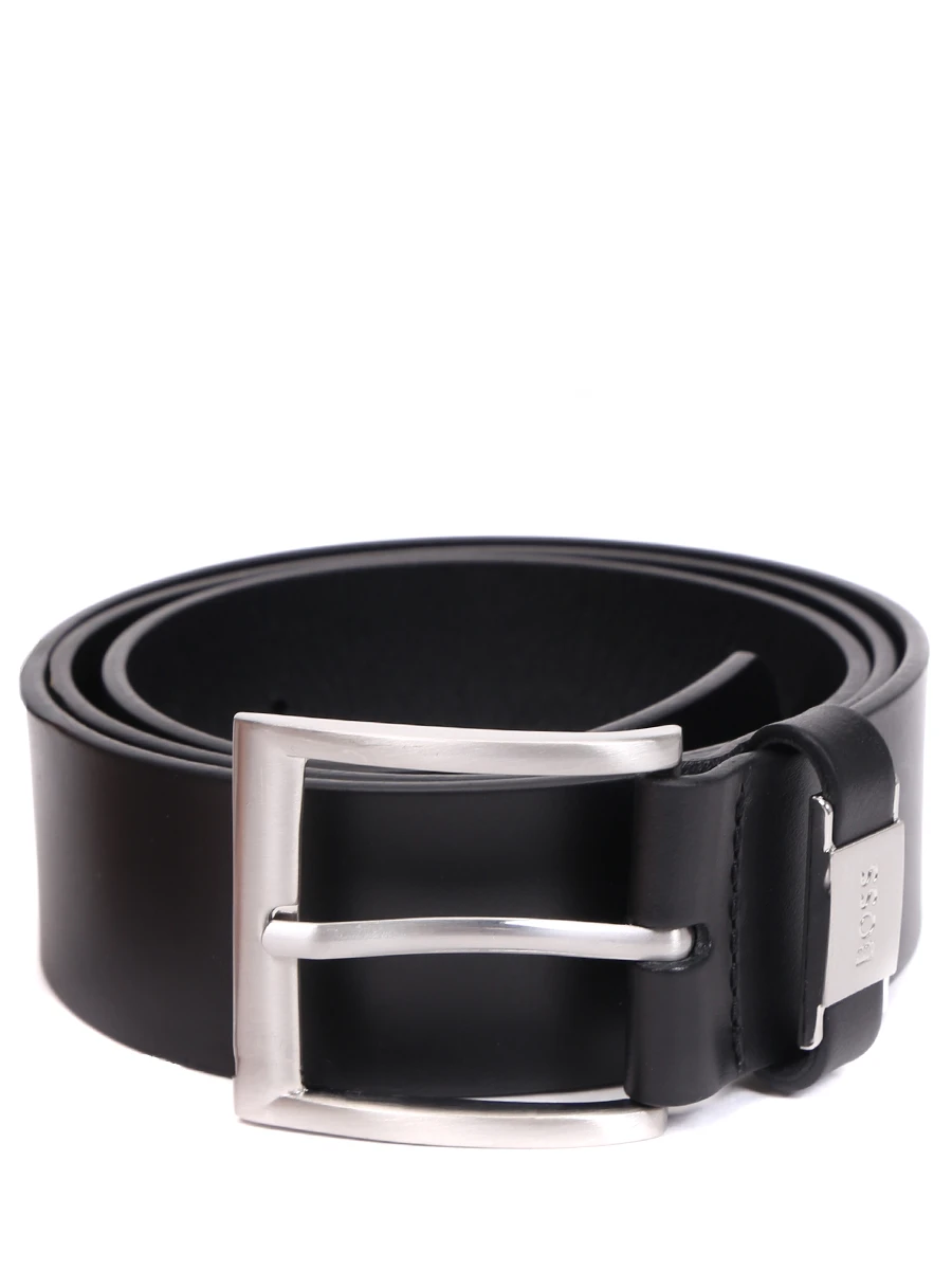 

Ремень кожаный, Черный, 50475116/001