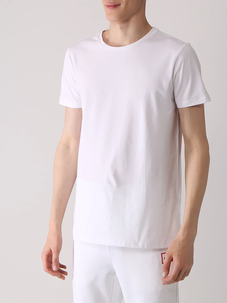 Набор из двух хлопковых футболок HUGO 50325440 / 960 Белый  Фото 2