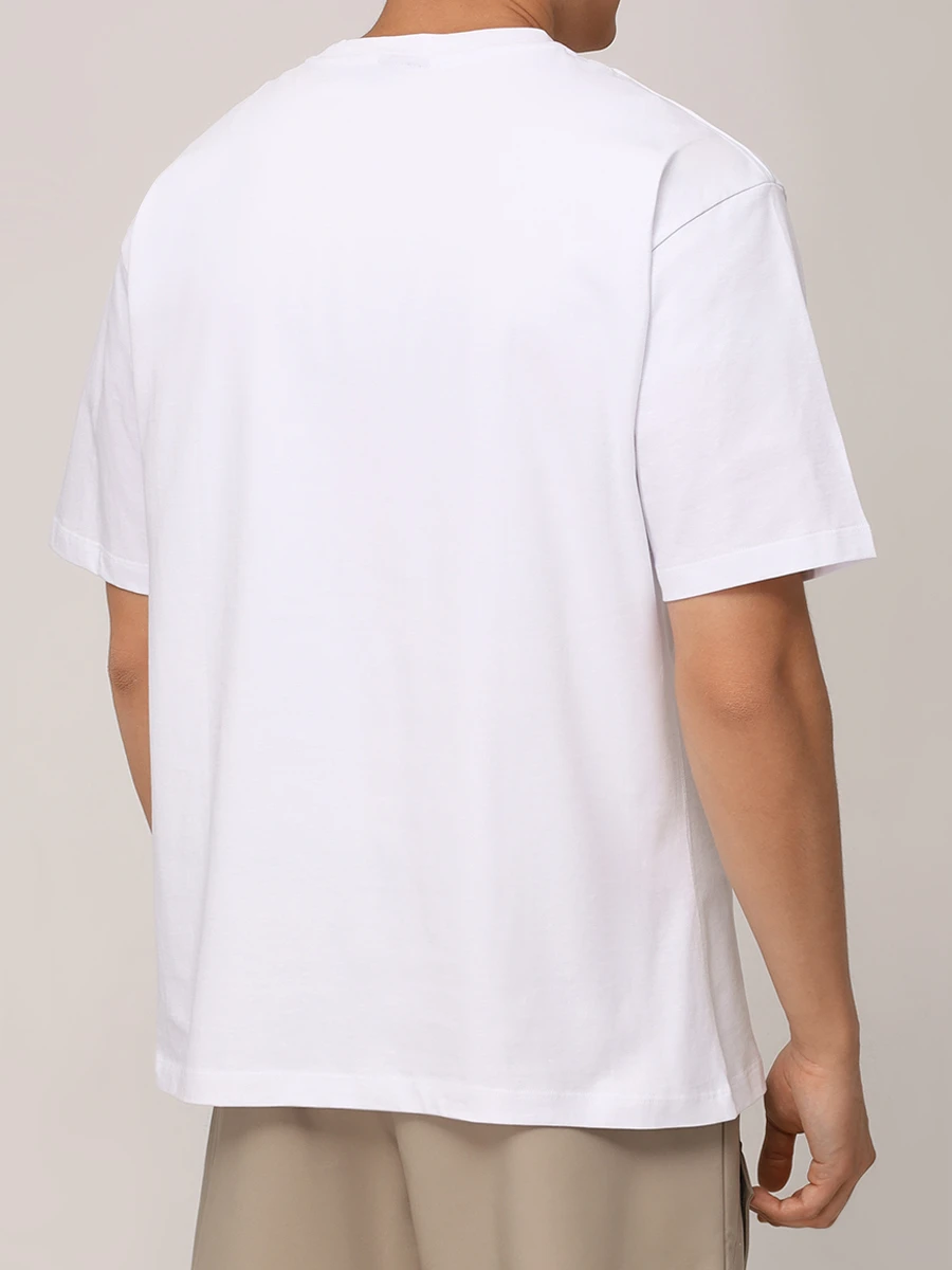 

Футболка хлопковая, Белый, CFABM01509 BIANCO