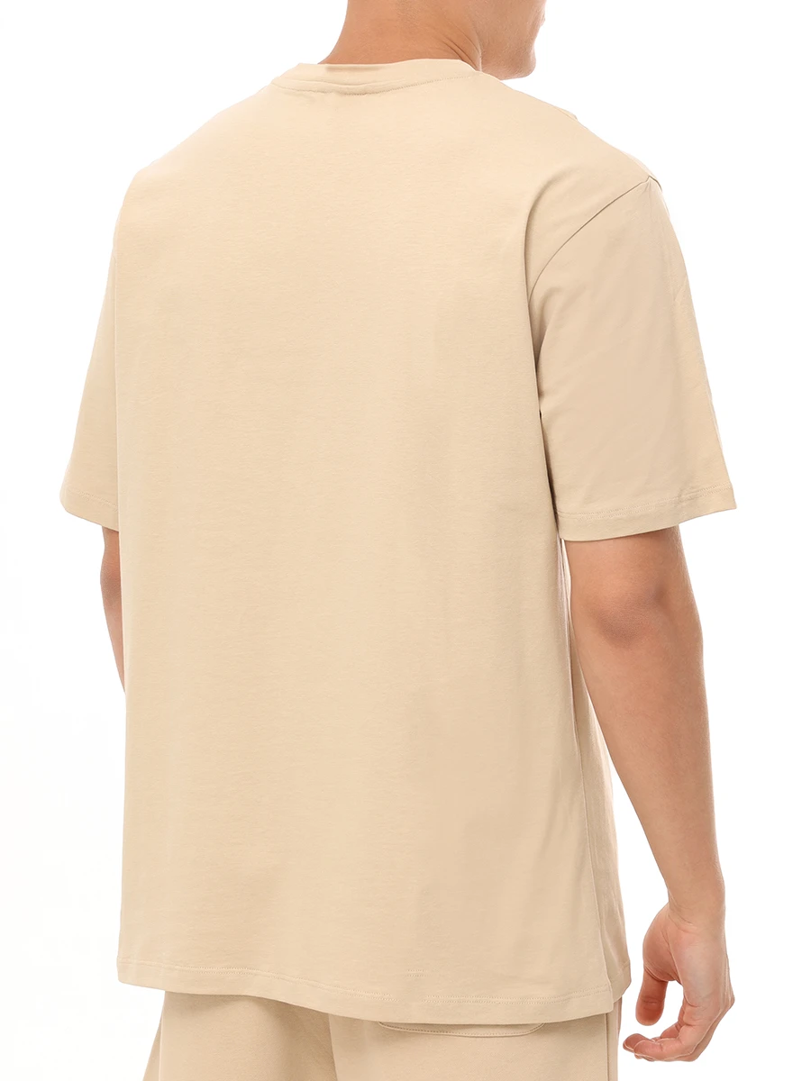 Футболка хлопковая COMME DES FUCKDOWN CFABM01509 SAFARI Бежевый  Фото 3