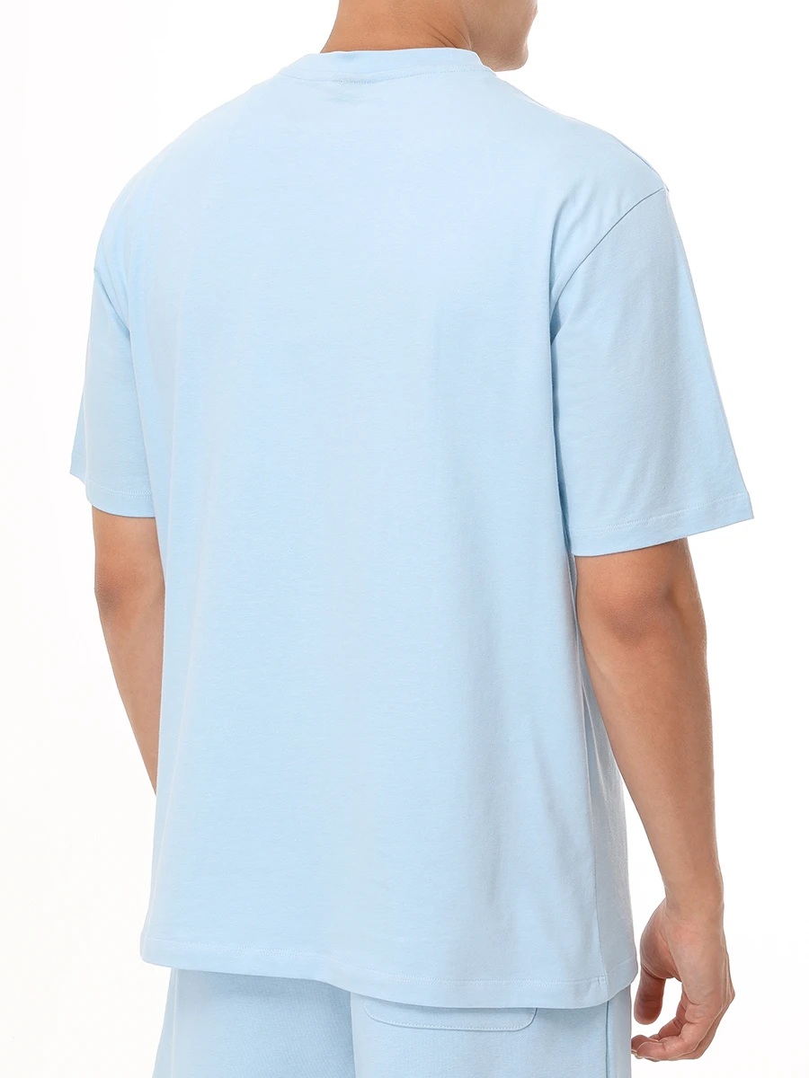 Футболка хлопковая COMME DES FUCKDOWN CFABM01509 CIELO Голубой  Фото 3