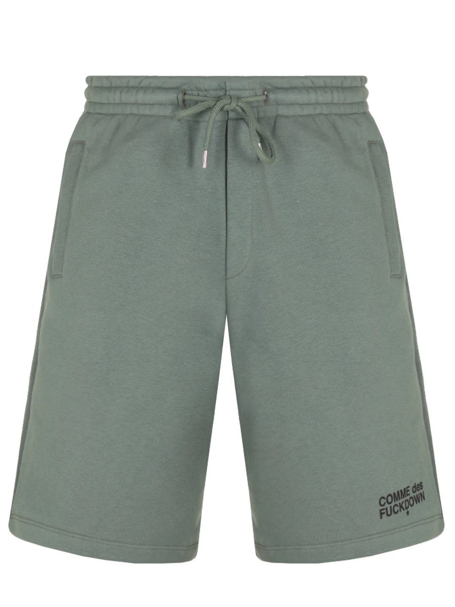 Шорты хлопковые COMME DES FUCKDOWN CFABM01505 MUSCHIO Хаки 