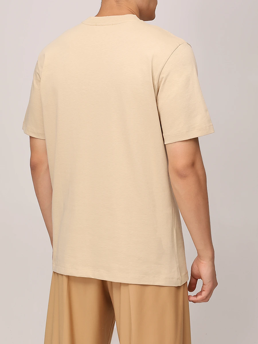 Футболка хлопковая HINNOMINATE HMABM01305 SAFARI Бежевый  Фото 3
