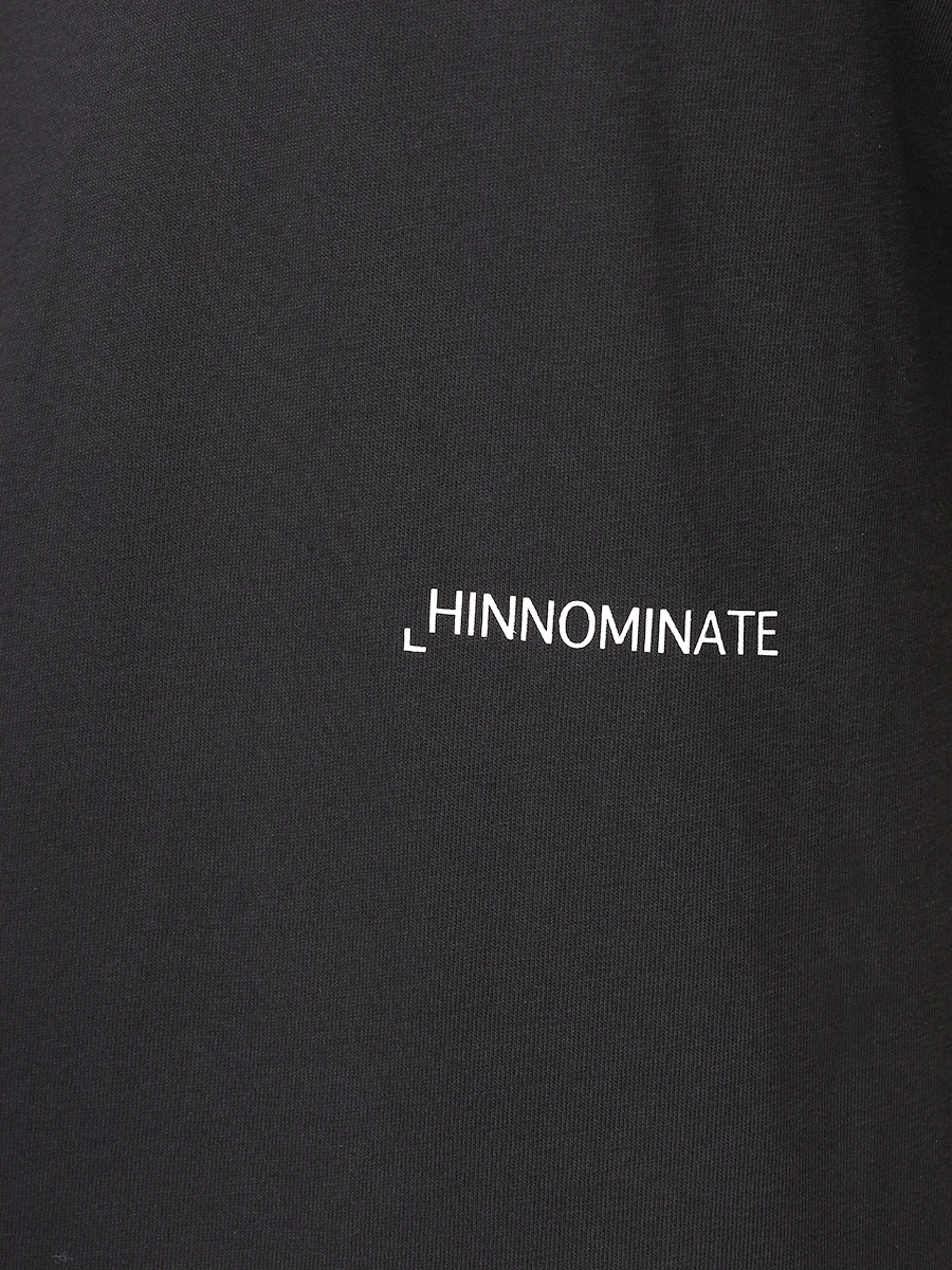 Футболка хлопковая HINNOMINATE HMABM01305 NERO Черный  Фото 6