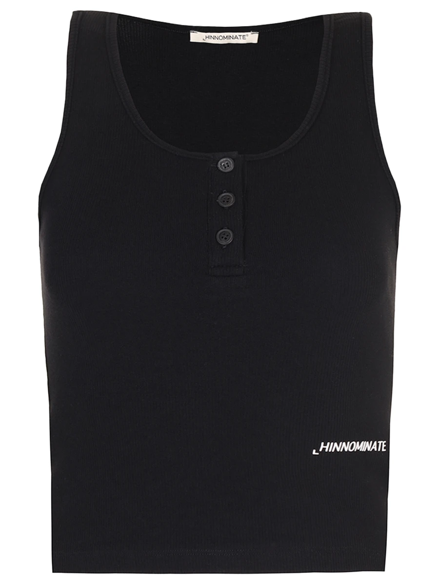 Топ хлопковый HINNOMINATE HMABW01628 NERO Черный 