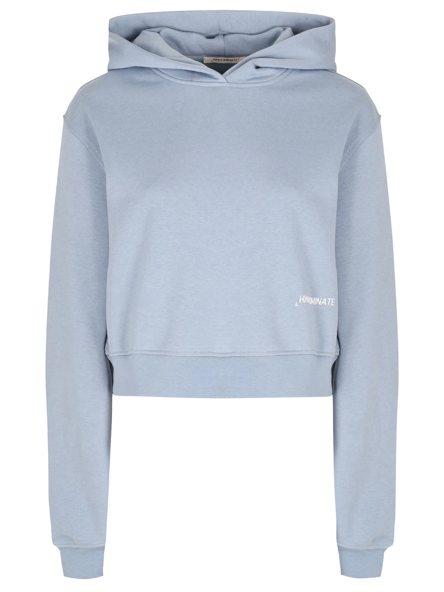 Худи хлопковое HINNOMINATE HMABW01402 AZZURRO POLVERE Синий 