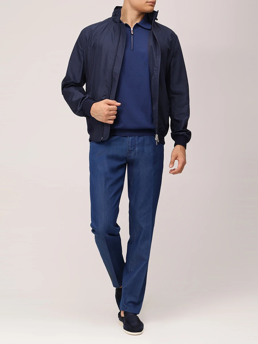 

Поло шелковое, Синий, 3501/BSE25 MP35 38HE