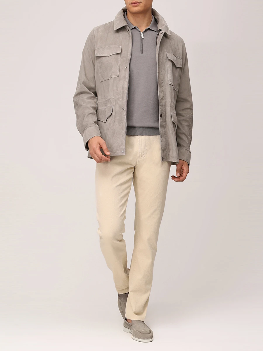 

Поло шелковое, Серый, 3501/BSE25 MP35 103H