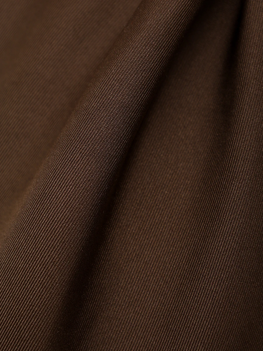 

Платье шелковое, Коричневый, MOUN