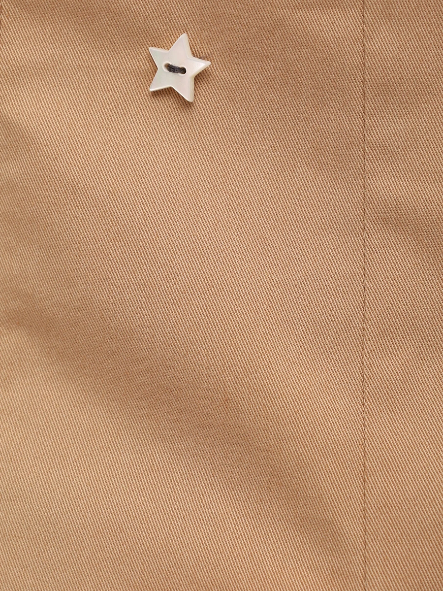 Юбка хлопковая LORENA ANTONIAZZI E2541GO33A/4818 236 Светло- Бежевый  Фото 5