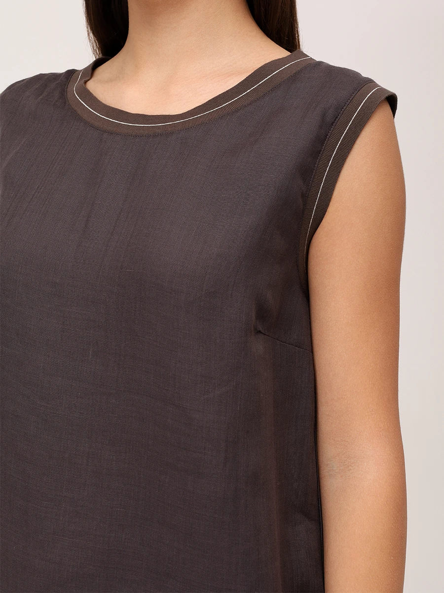 Топ из рами LORENA ANTONIAZZI E2555TS01I/4248 259 Темно- Фиолетовый  Фото 5