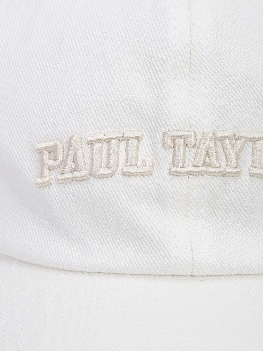 Бейсболка из тенселя и льна PAUL TAYLOR PT706 0133 001 Белый  Фото 3