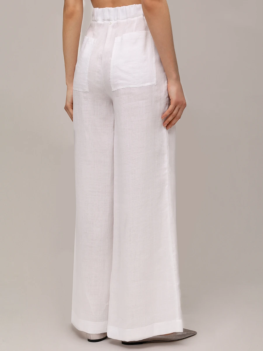 

Брюки из рами, Белый, E2555PA74A/4248 100