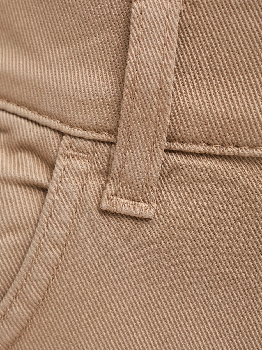 Джинсы хлопковые LORENA ANTONIAZZI E2540PA19C/9695 236 Светло- Бежевый  Фото 6